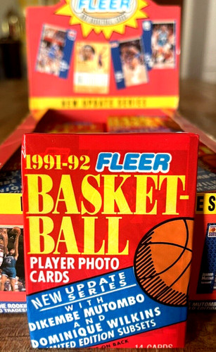 1991 fleer nba basketball - nba,