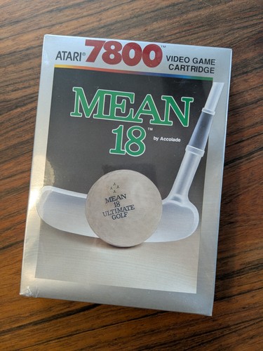 Atari 7800 mean 18 - 7800, (cx7847)