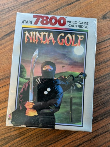 Atari 7800 ninja golf - 7800,