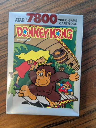 Atari 7800 donkey - -, kong