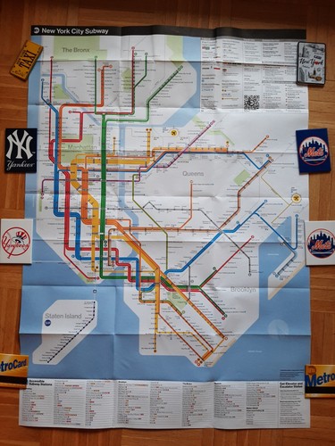 Originale subway map aus new - map,