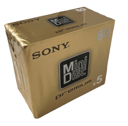 Sony mini disc - premium, 5x
