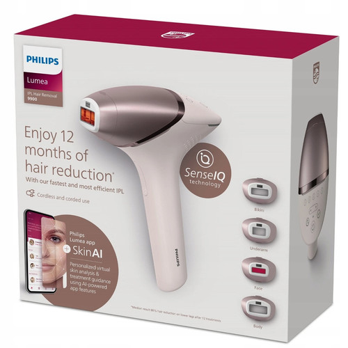 Philips lumea ipl 9900 hair - ipl,